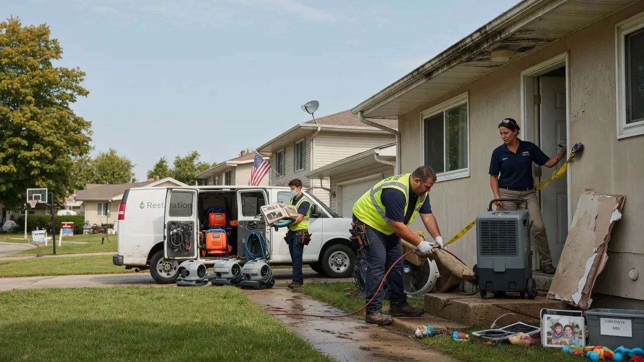 Water Damage Restoration in Wales, ND near me